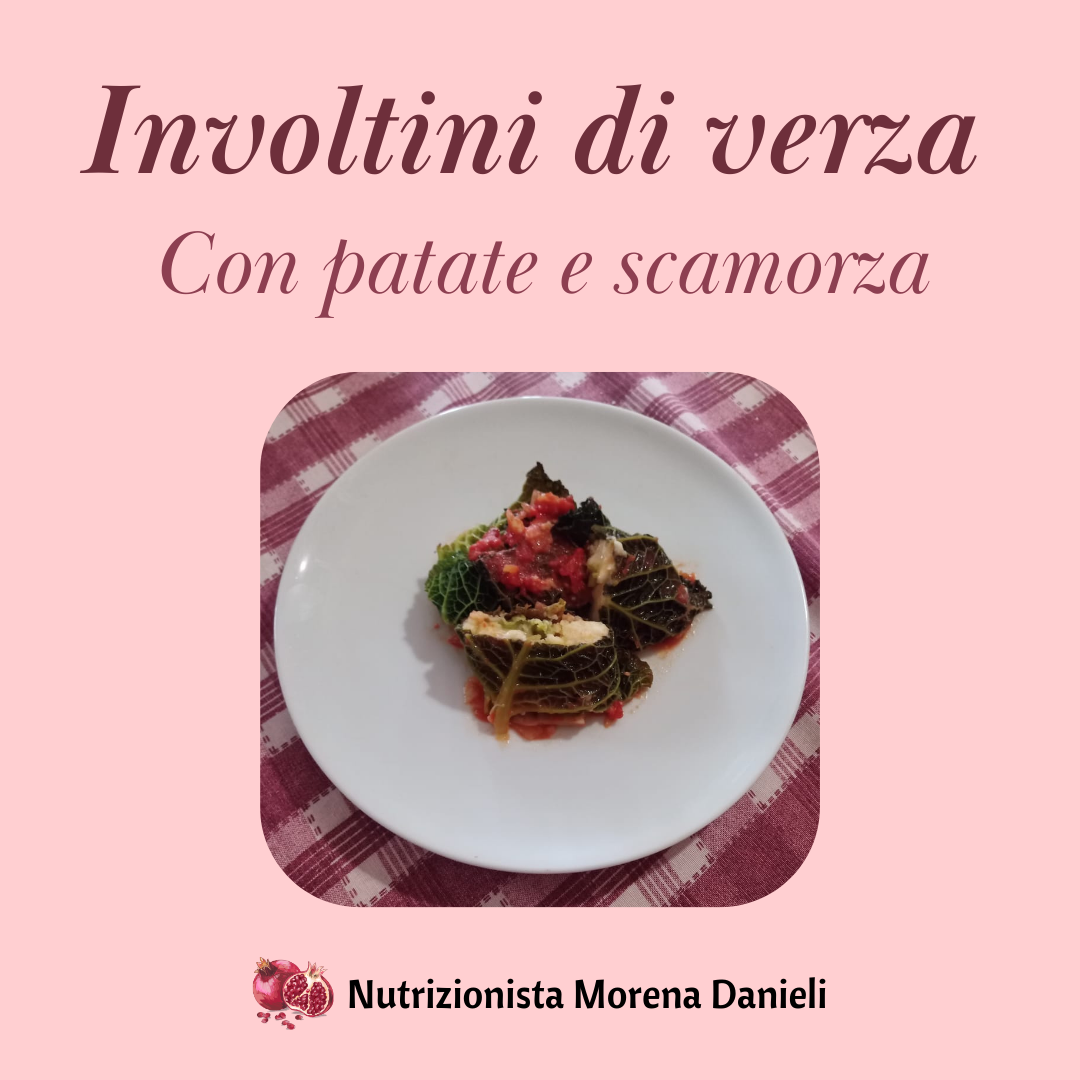 Involtini di verza con patate e scamorza